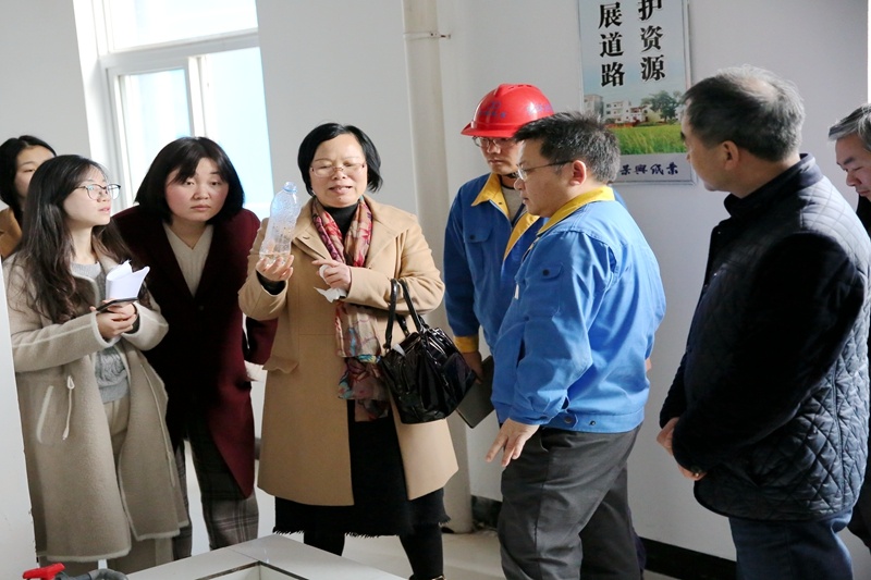2019年3月8日，時任浙江省水利廳水資源管理處副調(diào)研員沈仁英蒞臨景興調(diào)研指導