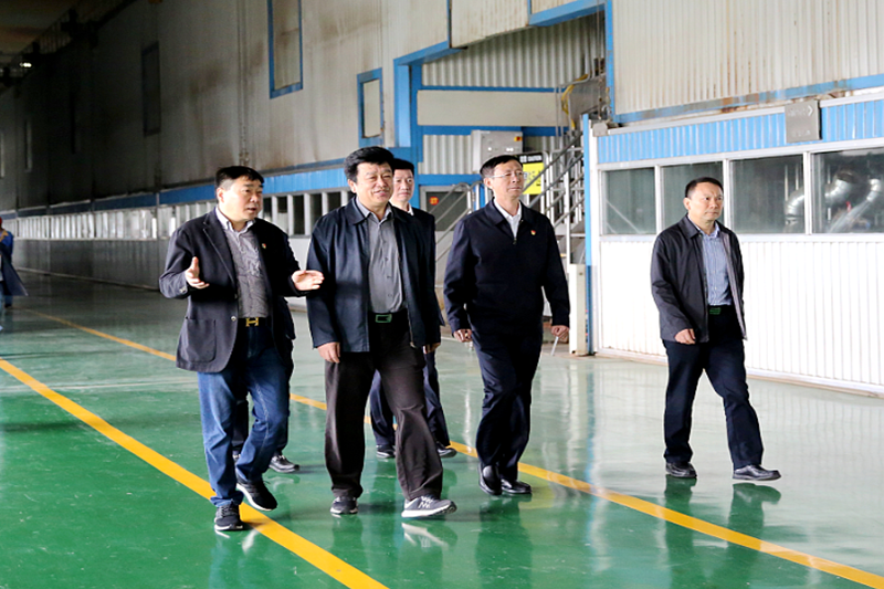 2019年5月8日，時任國家水利部原總工程師、水利部參咨委副主任委員汪洪蒞臨景興紙業(yè)調(diào)研節(jié)水工作