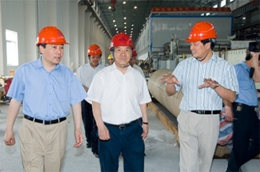 2007年5月25日，時(shí)任全國(guó)政協(xié)常委、經(jīng)濟(jì)委員會(huì)副主任、中國(guó)包裝聯(lián)合會(huì)會(huì)長(zhǎng)石萬(wàn)鵬一行來(lái)公司視察